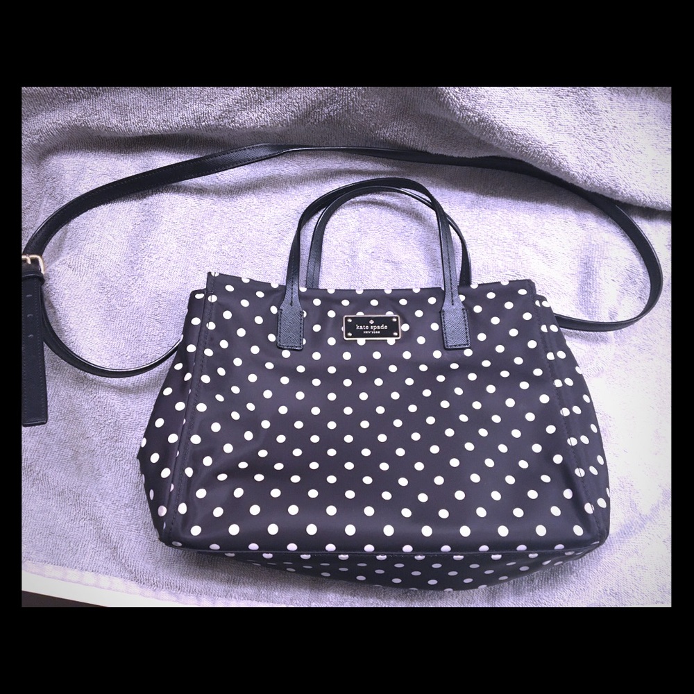 Kate Spade-Polka Dot Nylon bag